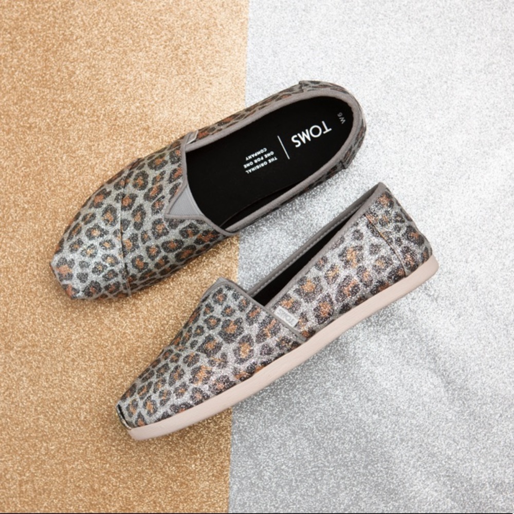 LEOPARD PRINT SHIMMER TOMS